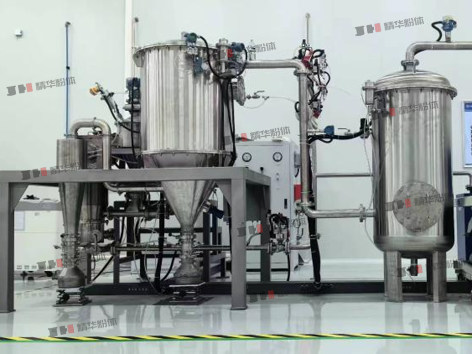 硫化物固態(tài)電解質氣流粉碎機--山西某公司